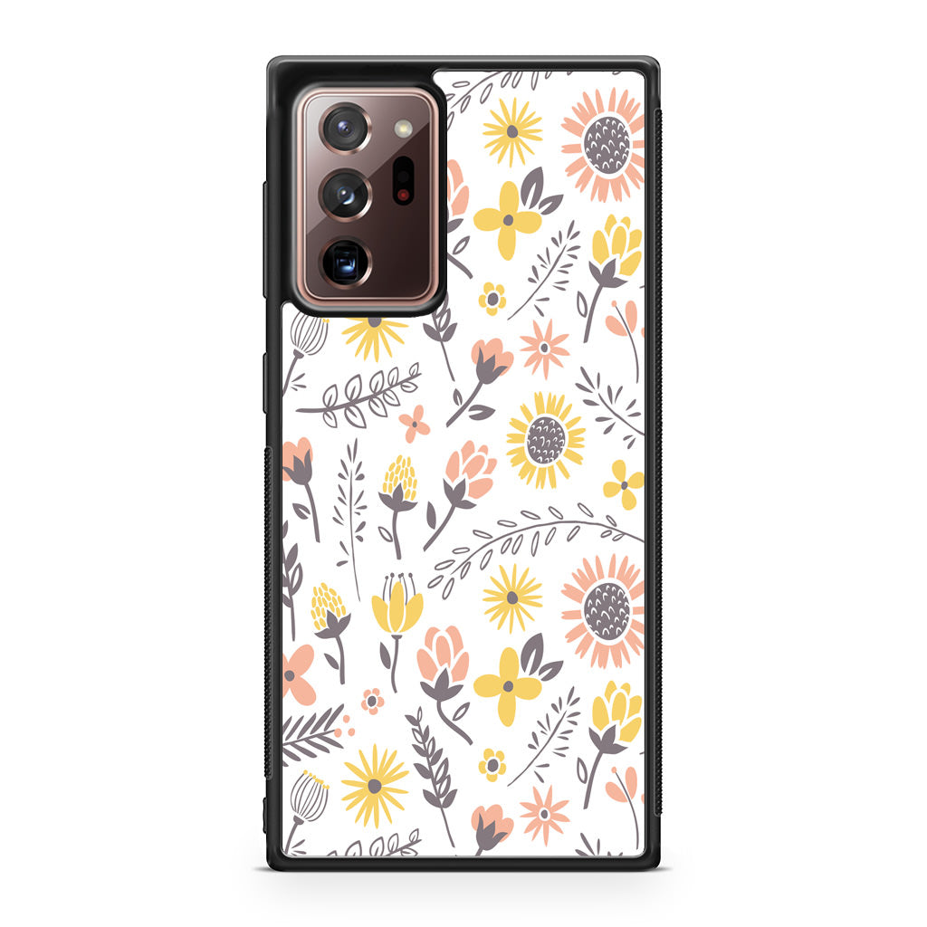 Spring Things Pattern Galaxy Note 20 Ultra Case