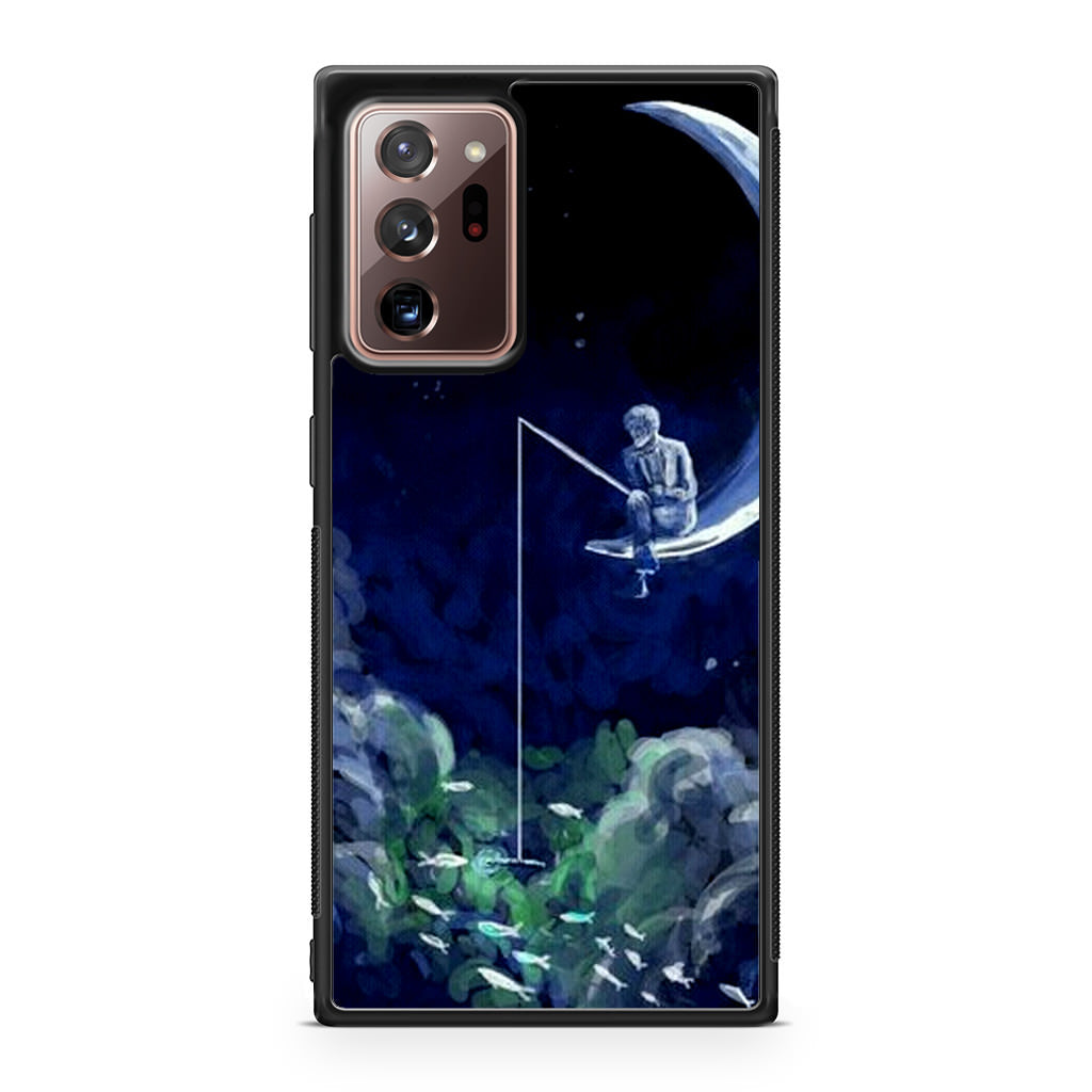 Tardis Walking To The Moon Galaxy Note 20 Ultra Case