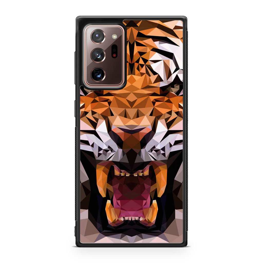 Tiger Polygon Galaxy Note 20 Ultra Case