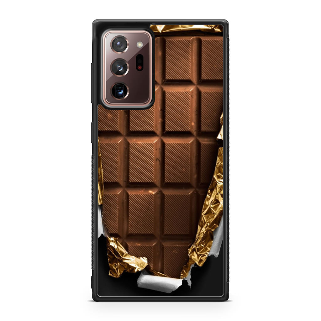 Unwrapped Chocolate Bar Galaxy Note 20 Ultra Case