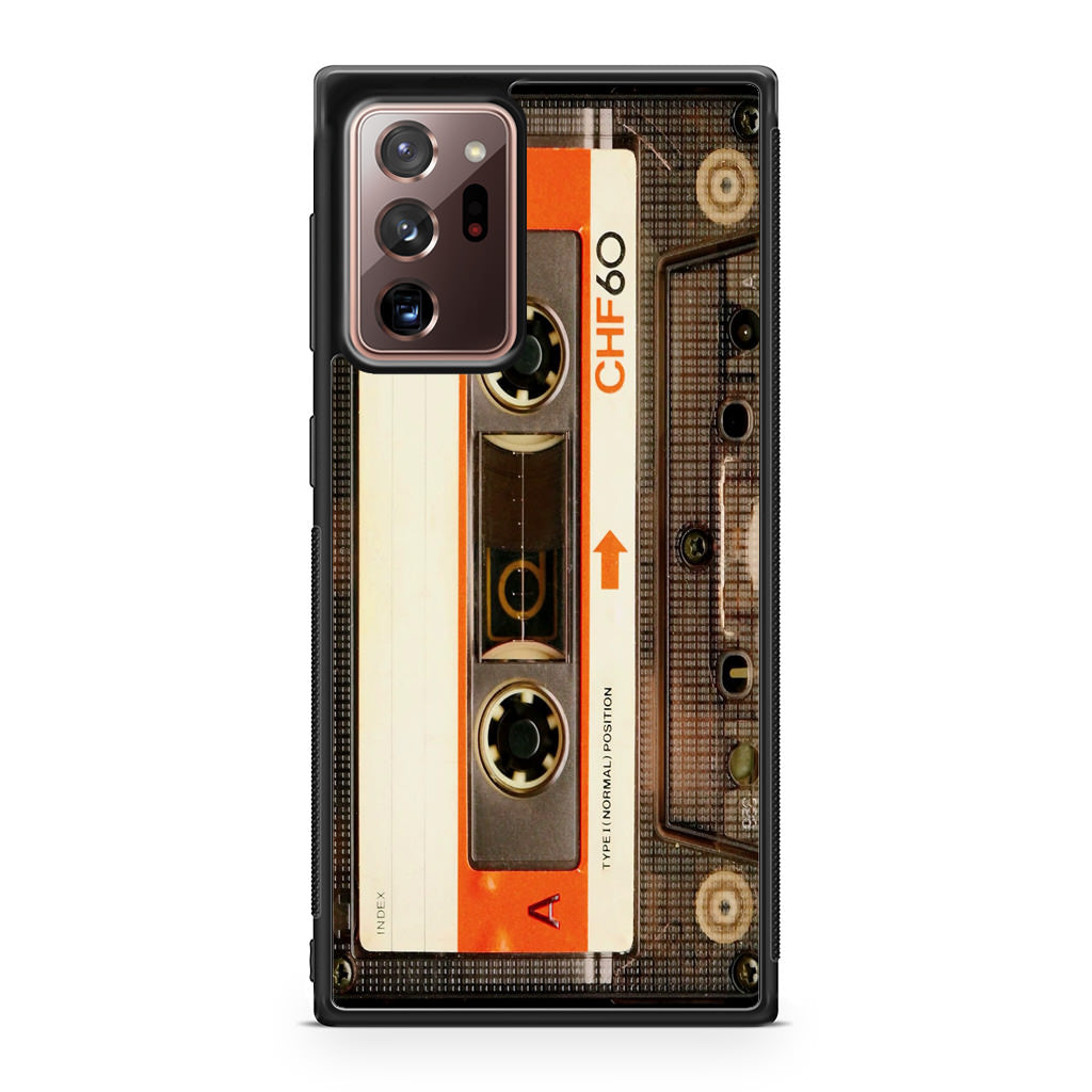 Vintage Audio Cassette Galaxy Note 20 Ultra Case