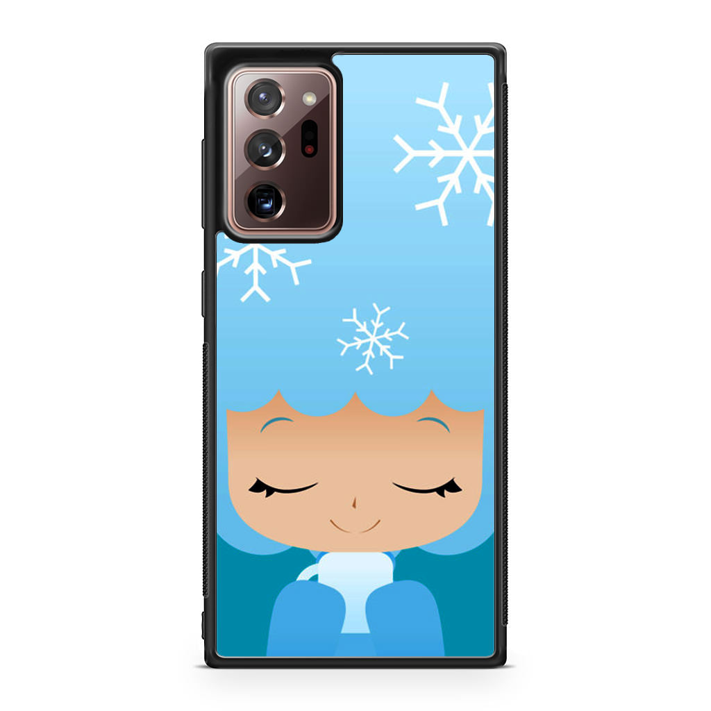 Winter Afro Girl Galaxy Note 20 Ultra Case