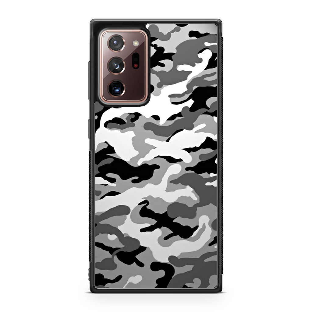 Winter Army Camo Galaxy Note 20 Ultra Case