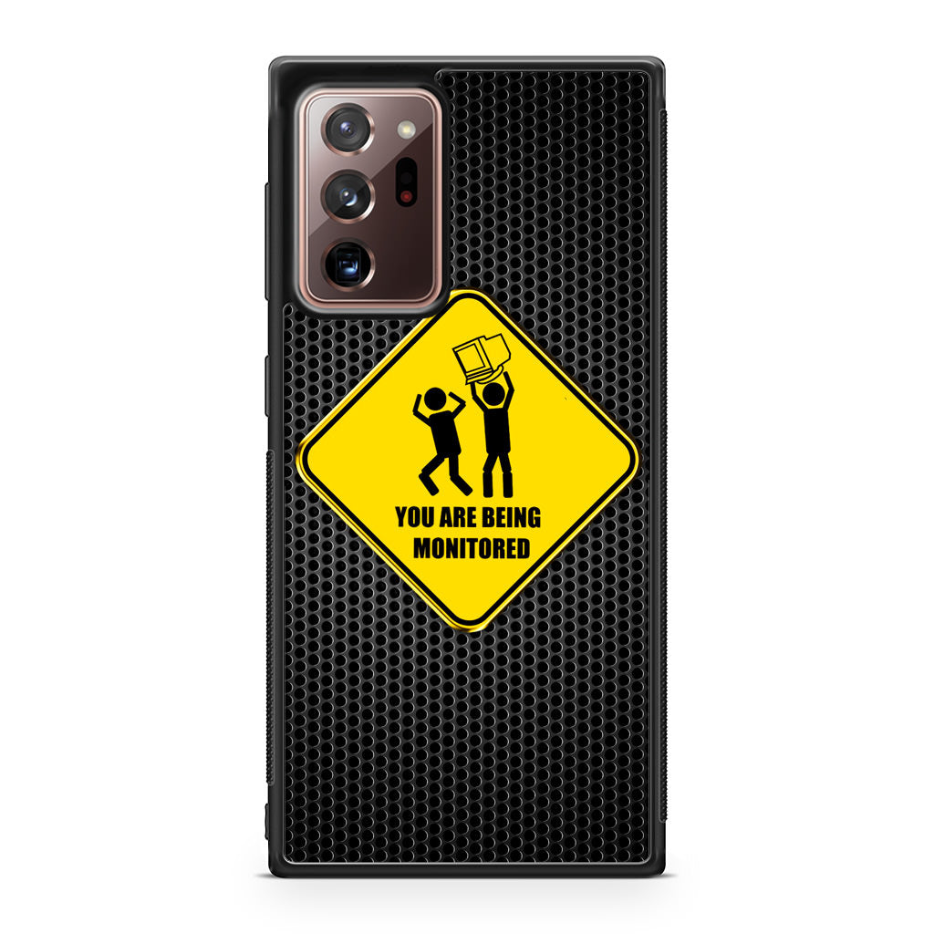 You Are Being Monitored Galaxy Note 20 Ultra Case