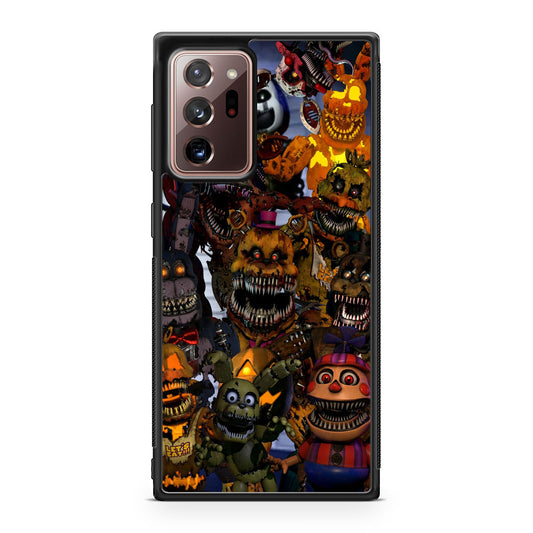 Five Nights at Freddy's Scary Characters Galaxy Note 20 Ultra Case