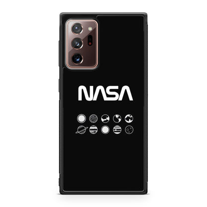 NASA Minimalist Galaxy Note 20 Ultra Case