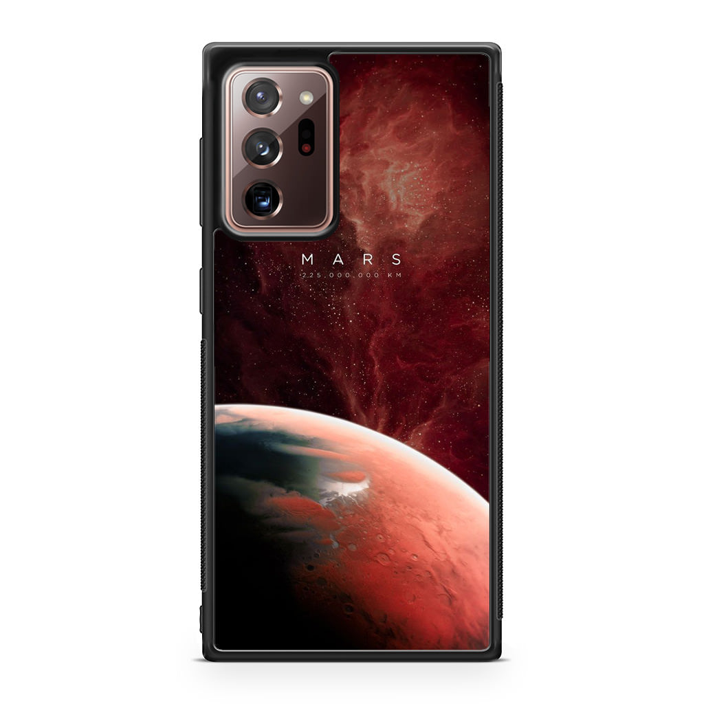 Planet Mars Galaxy Note 20 Ultra Case