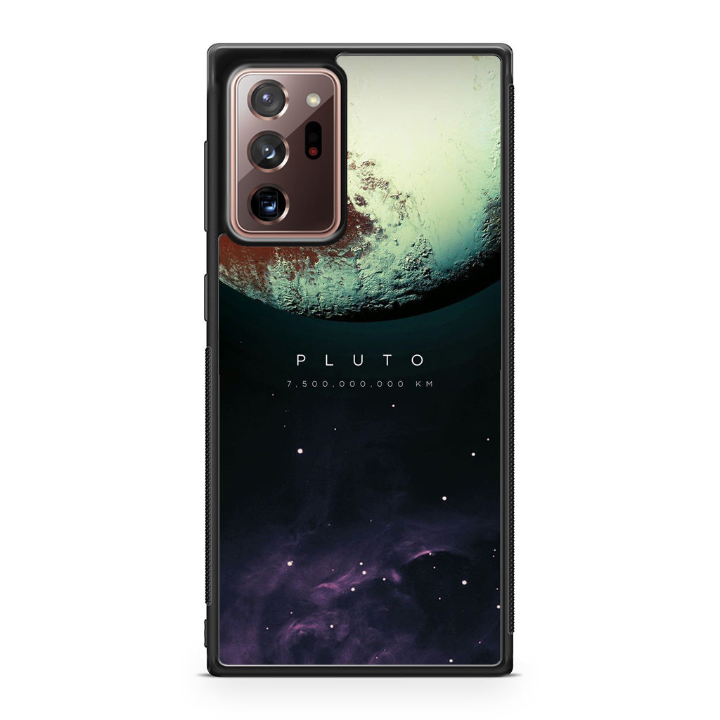 Planet Pluto Galaxy Note 20 Ultra Case