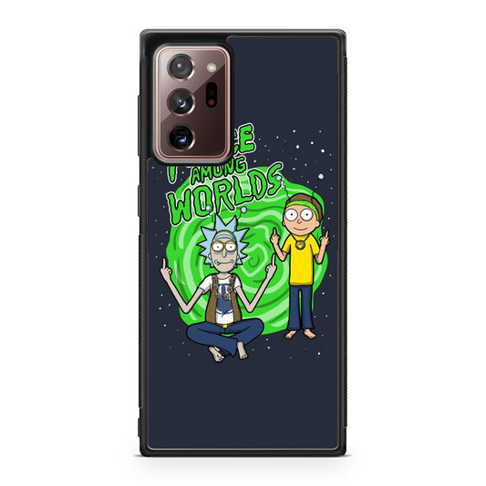 Rick And Morty Peace Among Worlds Galaxy Note 20 Ultra Case