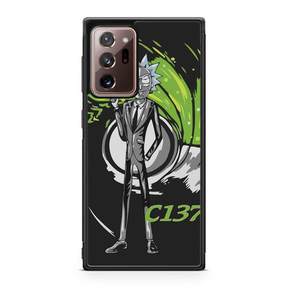 Rick Sanchez Agent C137 Galaxy Note 20 Ultra Case