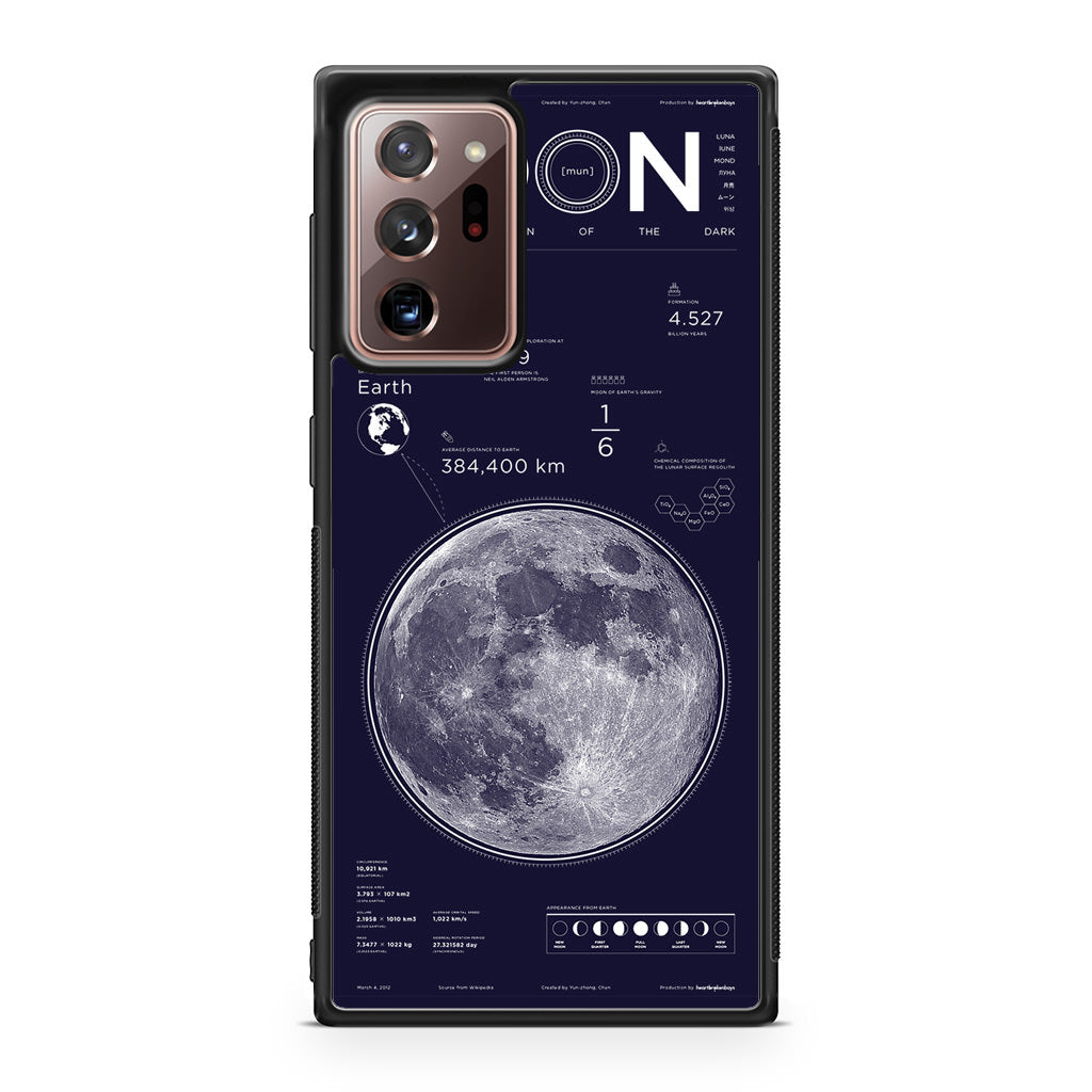 The Moon Galaxy Note 20 Ultra Case