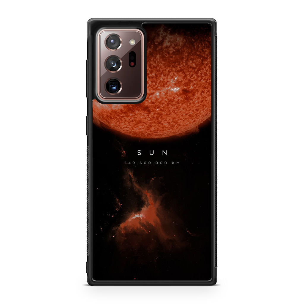 The Sun Galaxy Note 20 Ultra Case