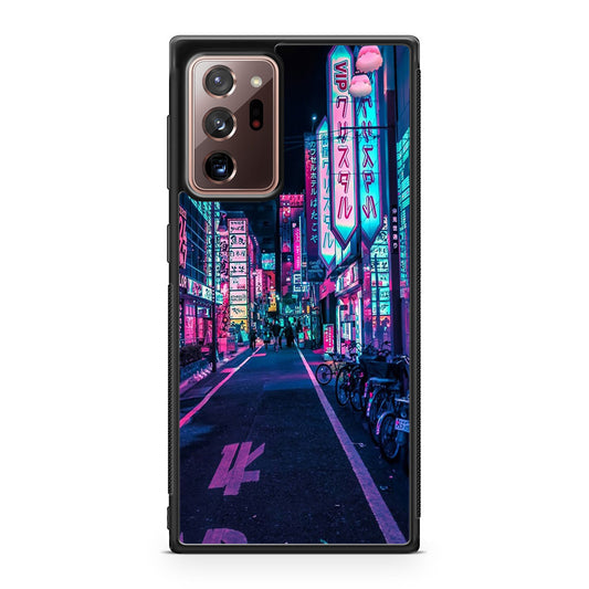 Tokyo Street Wonderful Neon Galaxy Note 20 Ultra Case