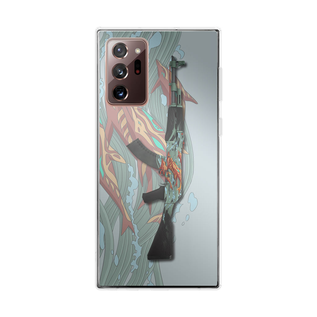 AK-47 Aquamarine Revenge Galaxy Note 20 Ultra Case