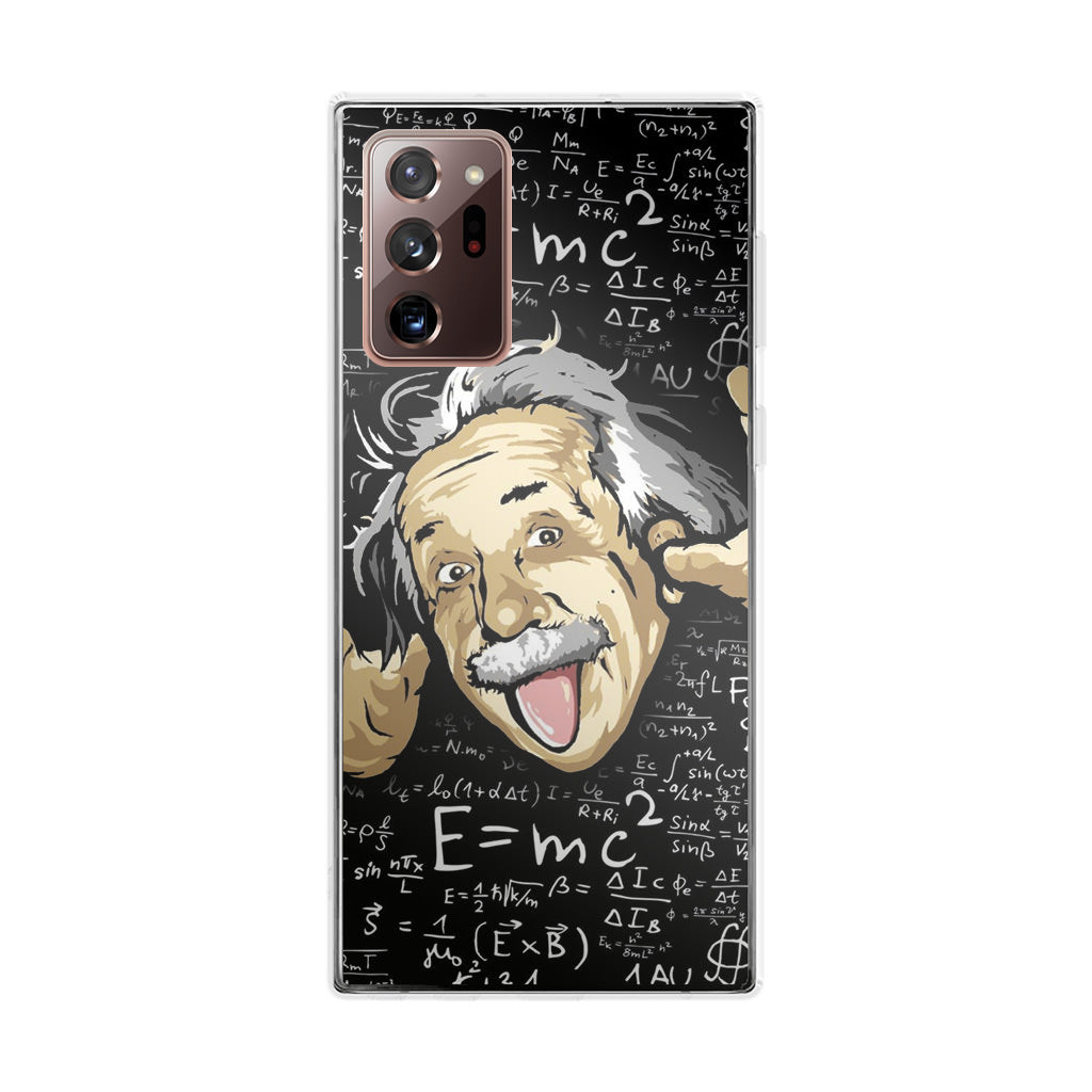 Albert Einstein's Formula Galaxy Note 20 Ultra Case