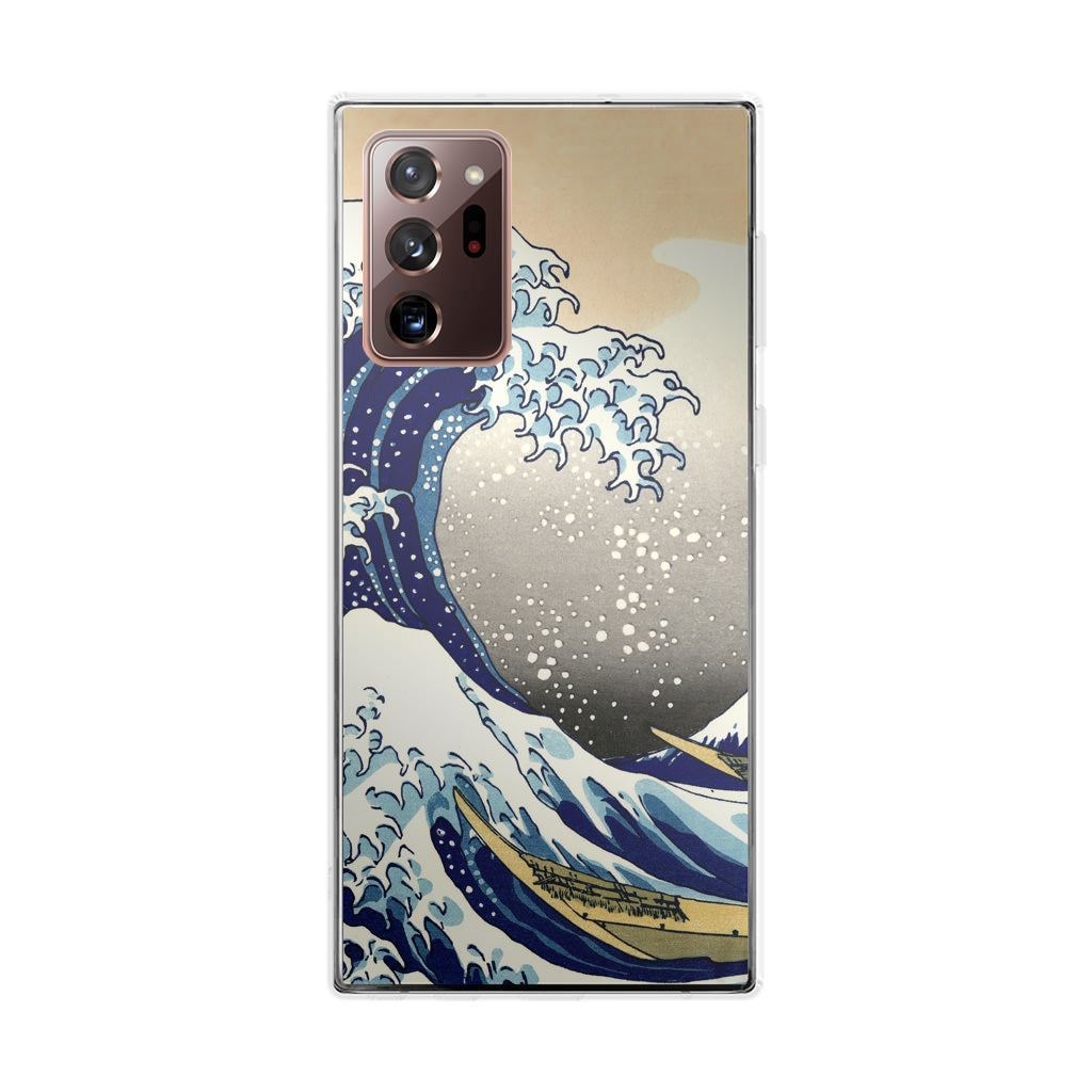 Artistic the Great Wave off Kanagawa Galaxy Note 20 Ultra Case