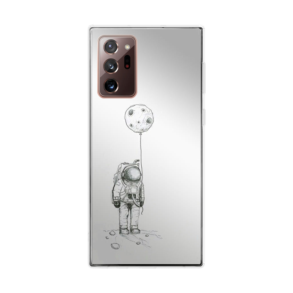 Astronaut Moon Balloon Galaxy Note 20 Ultra Case