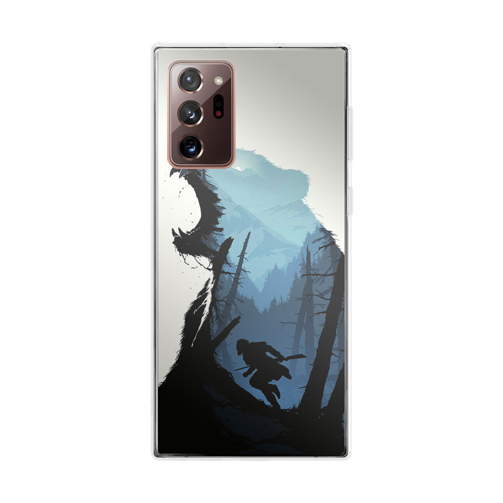 Bear Hunter Art Galaxy Note 20 Ultra Case