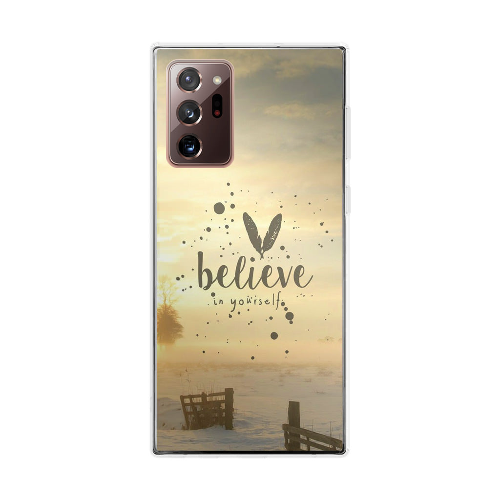 Believe in Yourself Galaxy Note 20 Ultra Case