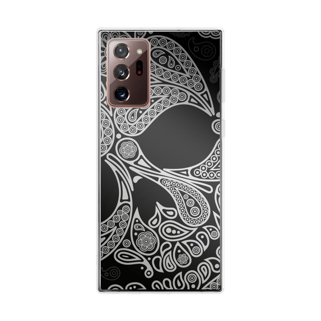 Black Skull Galaxy Note 20 Ultra Case