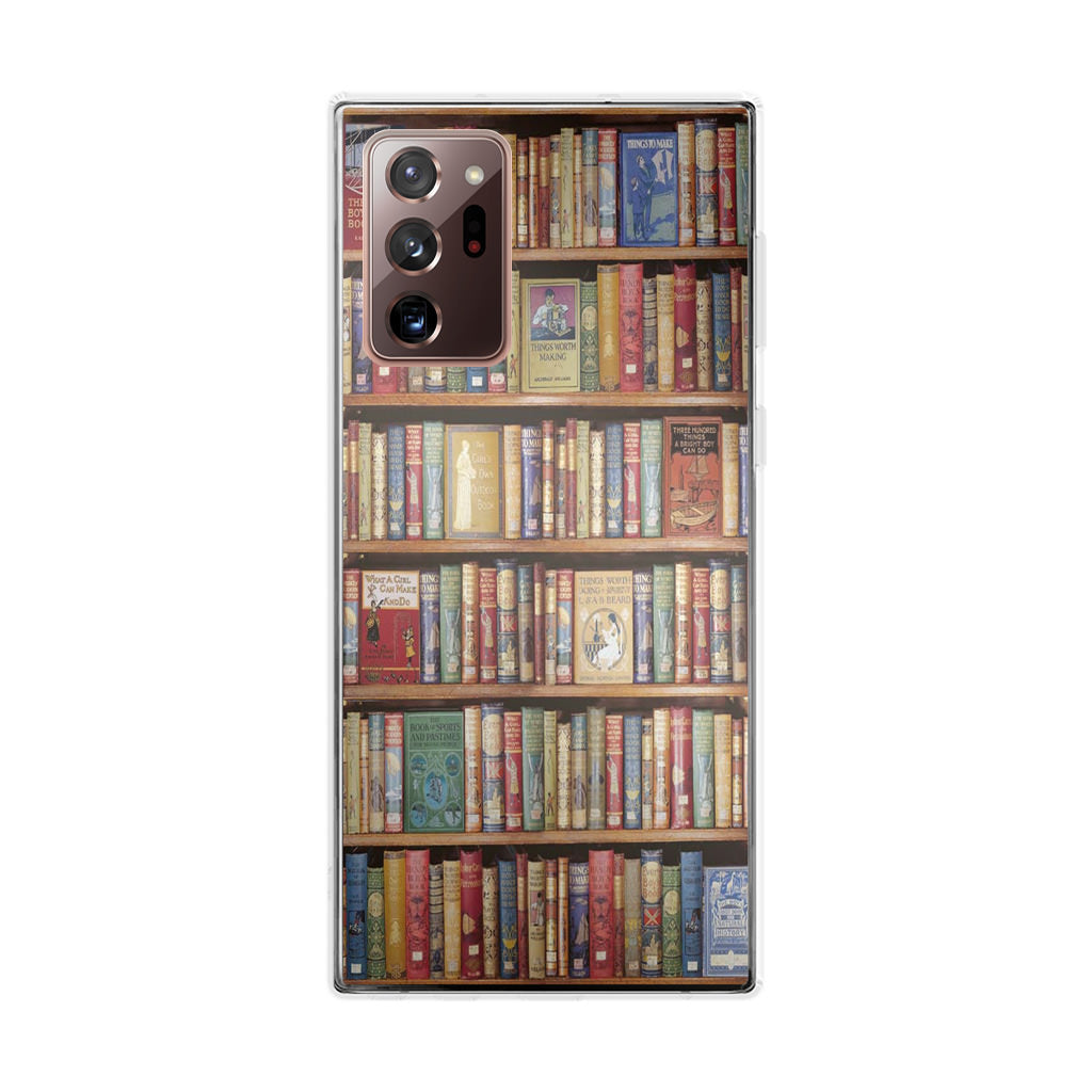 Bookshelf Library Galaxy Note 20 Ultra Case