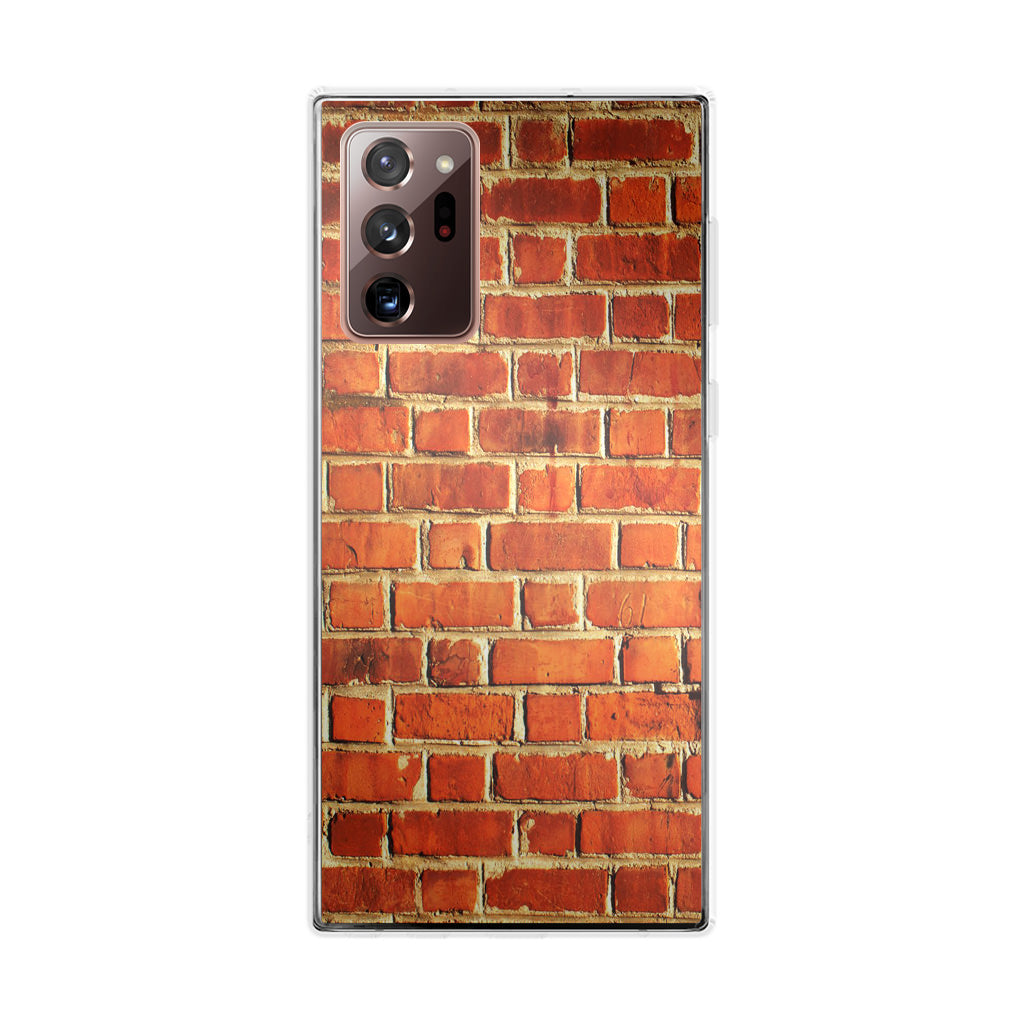 Brick Wall Pattern Galaxy Note 20 Ultra Case