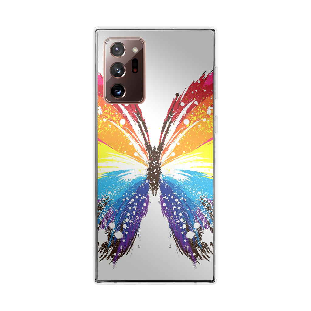 Butterfly Abstract Colorful Galaxy Note 20 Ultra Case