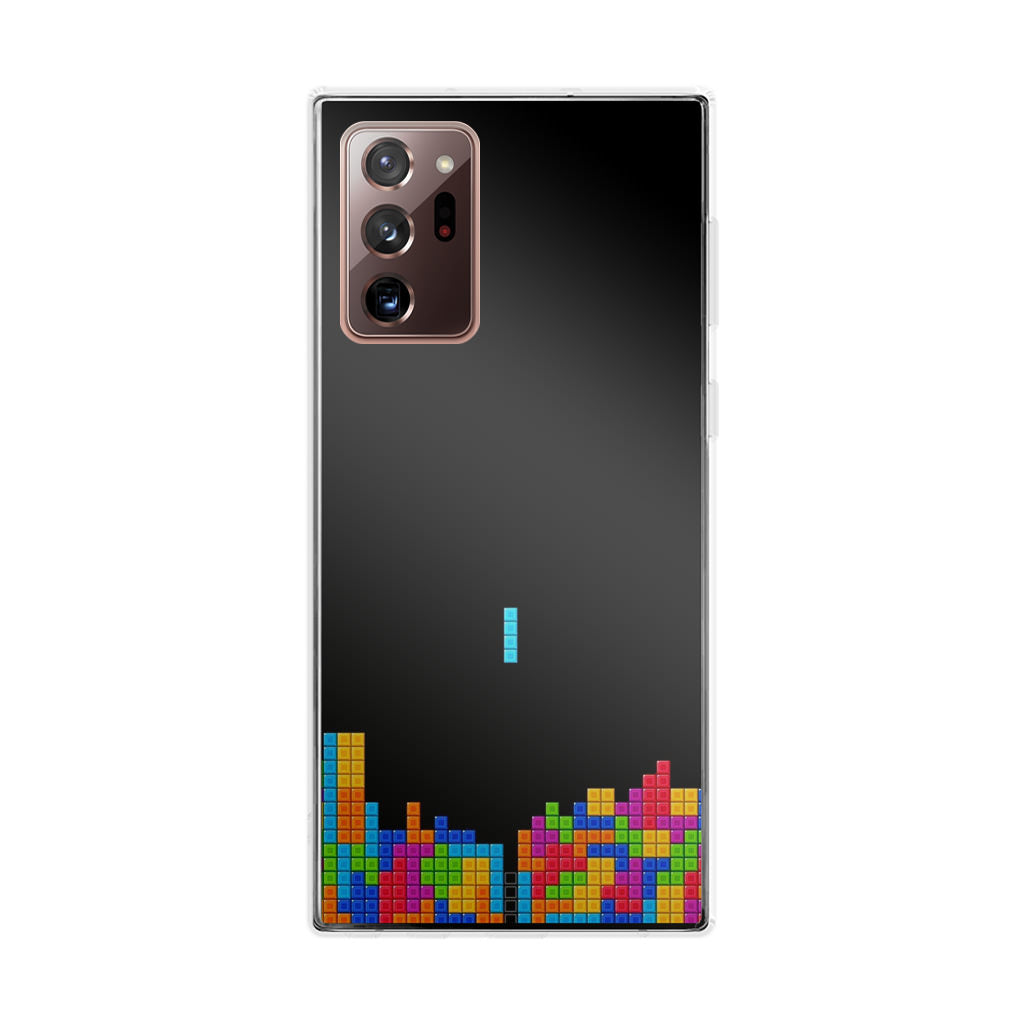 Classic Video Game Tetris Galaxy Note 20 Ultra Case