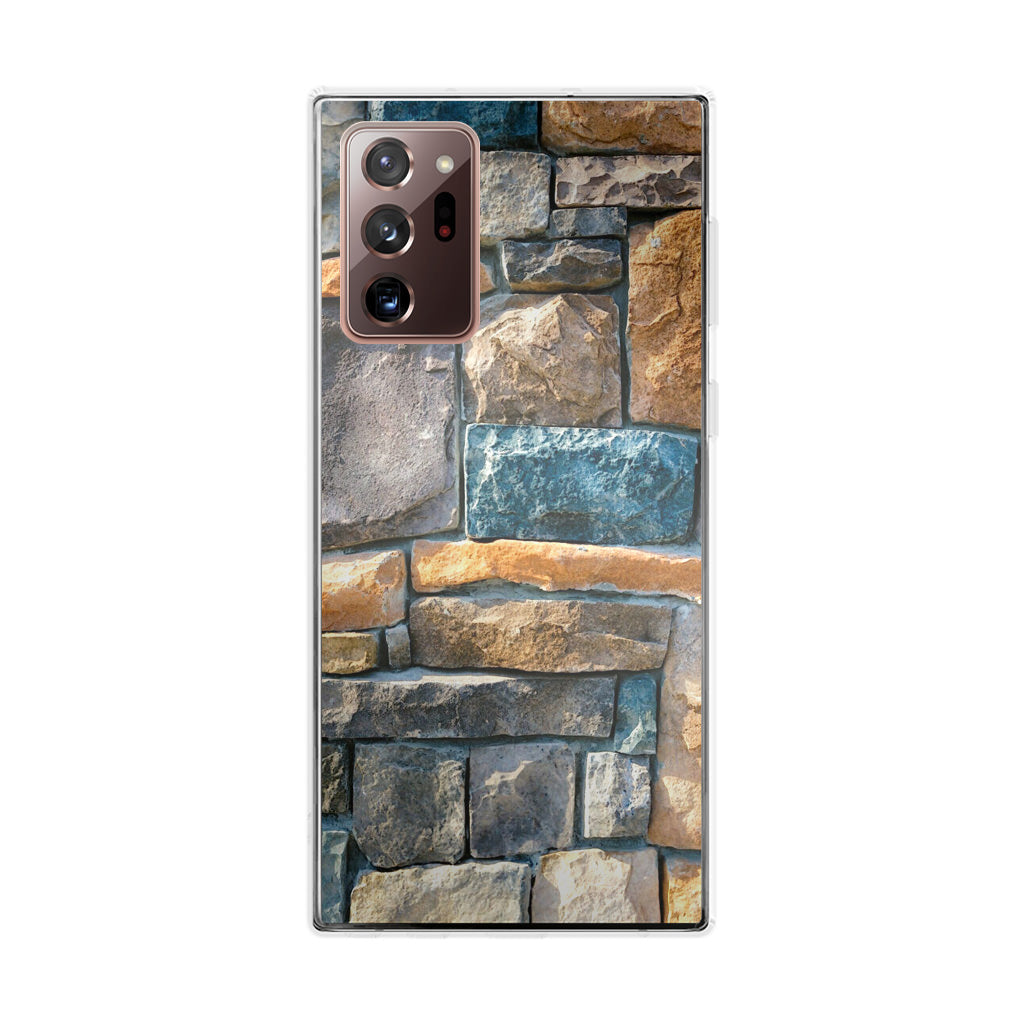 Colored Stone Piles Galaxy Note 20 Ultra Case