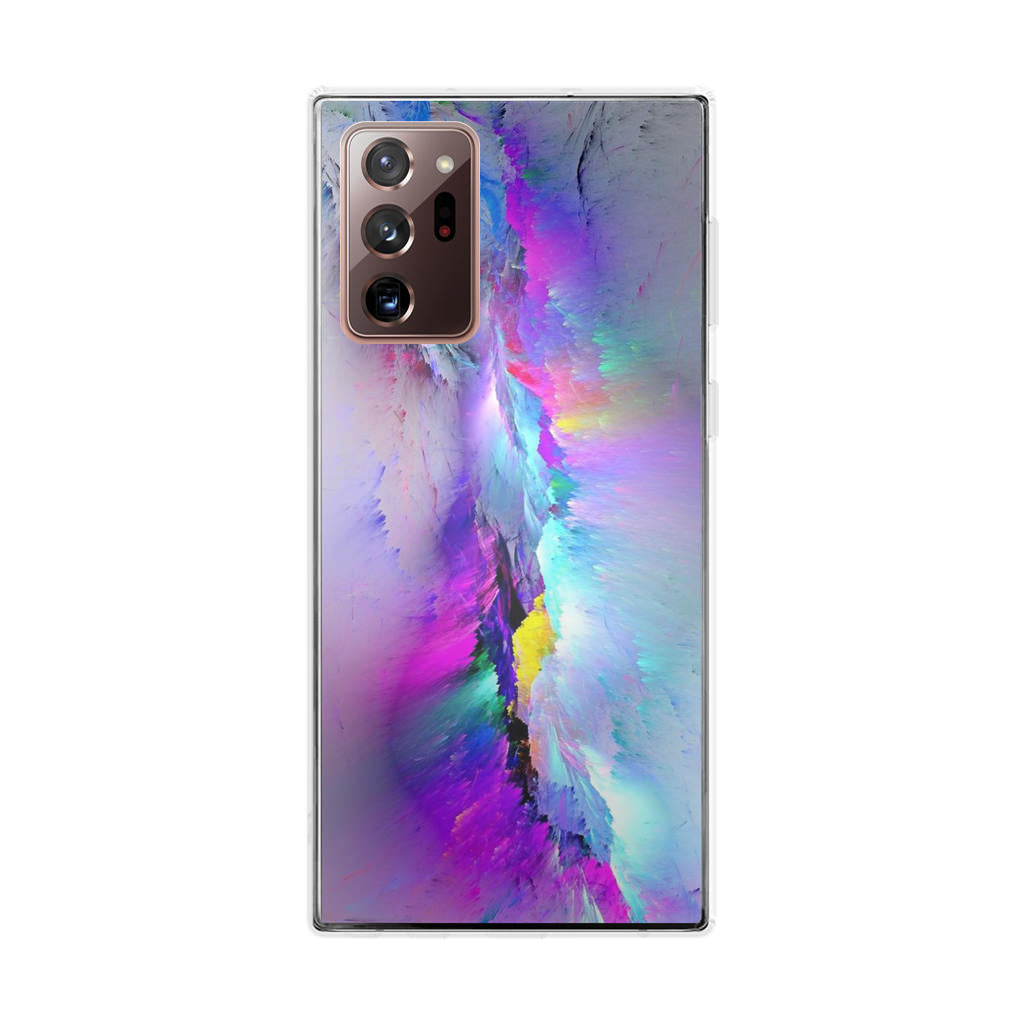 Colorful Abstract Smudges Galaxy Note 20 Ultra Case