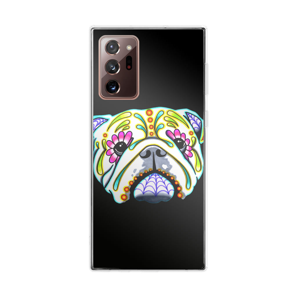 Colorful Bulldog Art Galaxy Note 20 Ultra Case