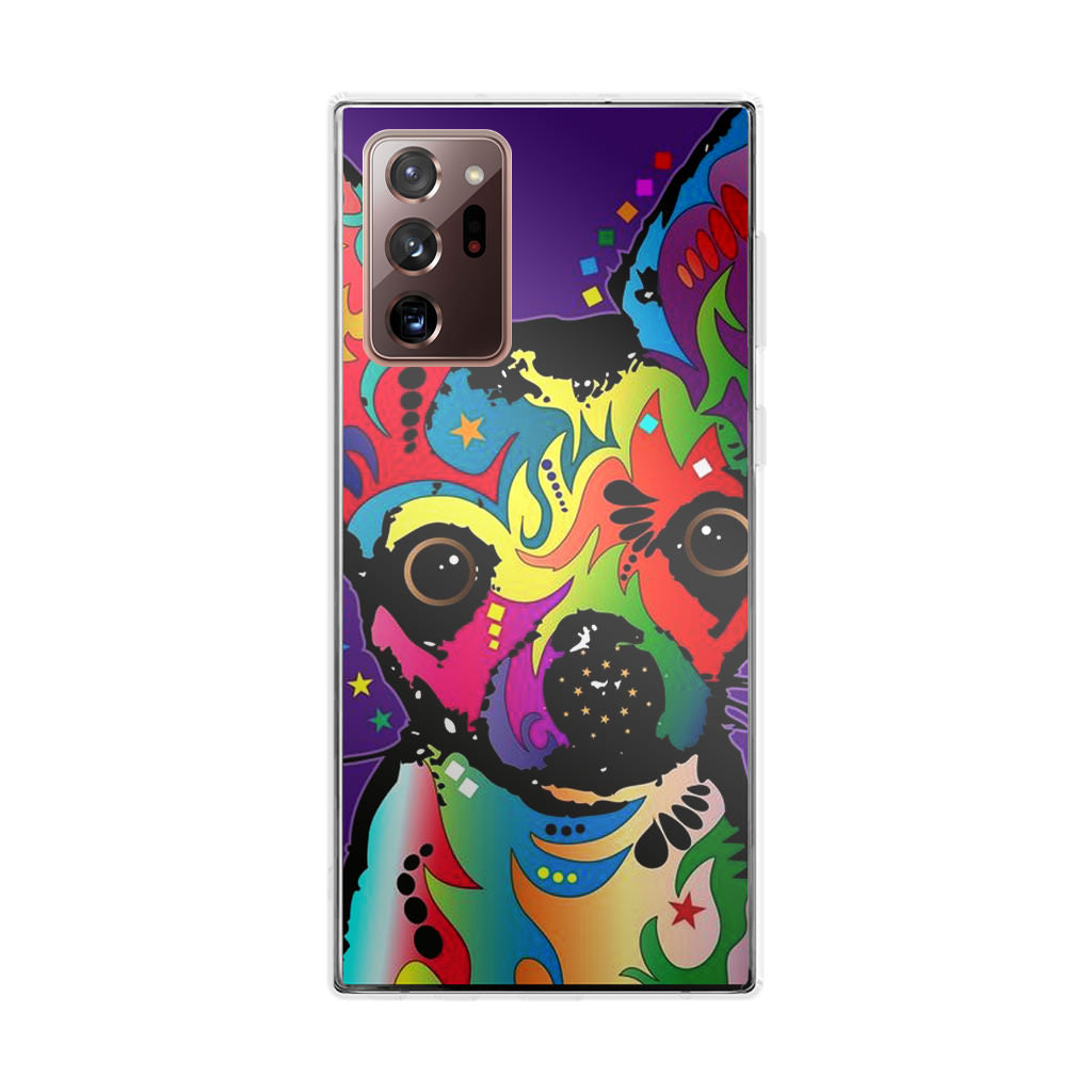 Colorful Chihuahua Galaxy Note 20 Ultra Case