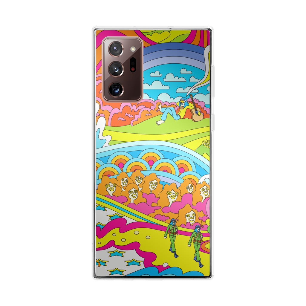 Colorful Doodle Galaxy Note 20 Ultra Case