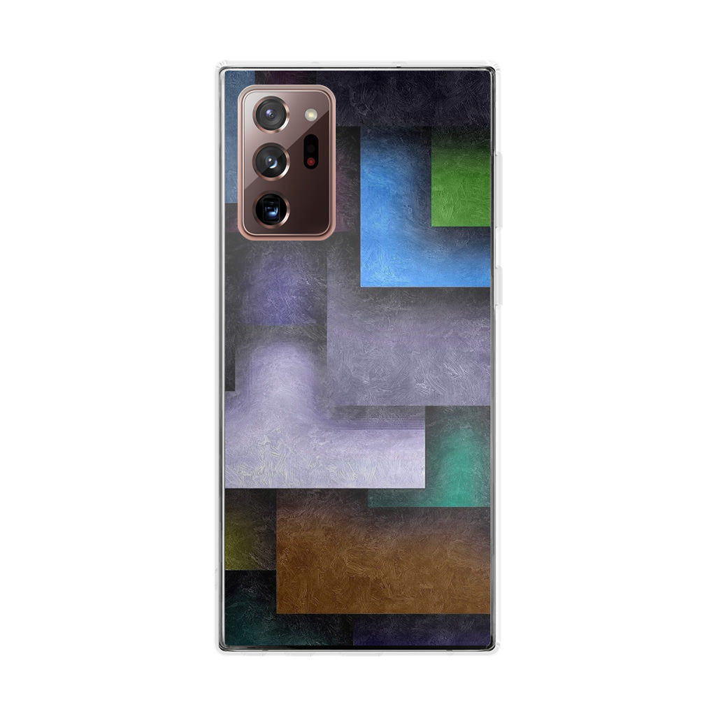 Colorful Rectangel Art Galaxy Note 20 Ultra Case