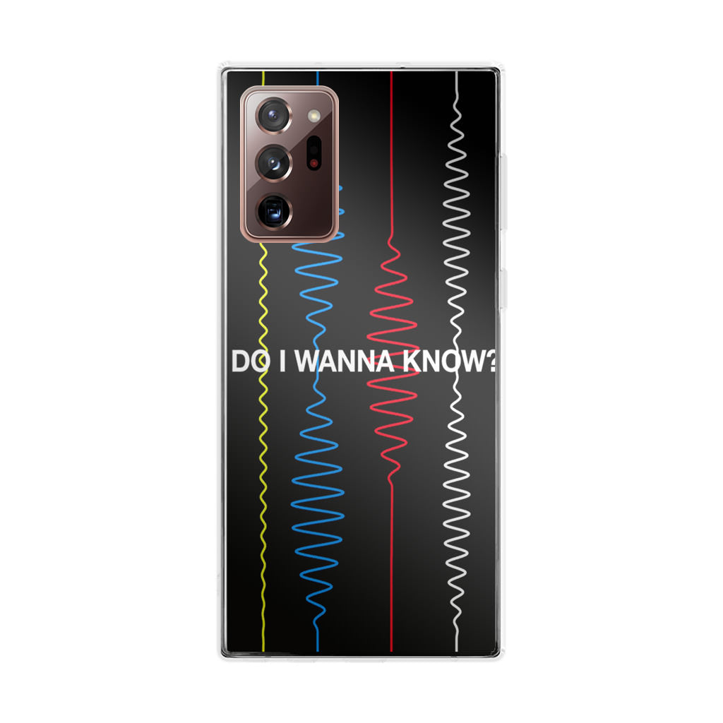 Do I Wanna Know Four Strings Galaxy Note 20 Ultra Case