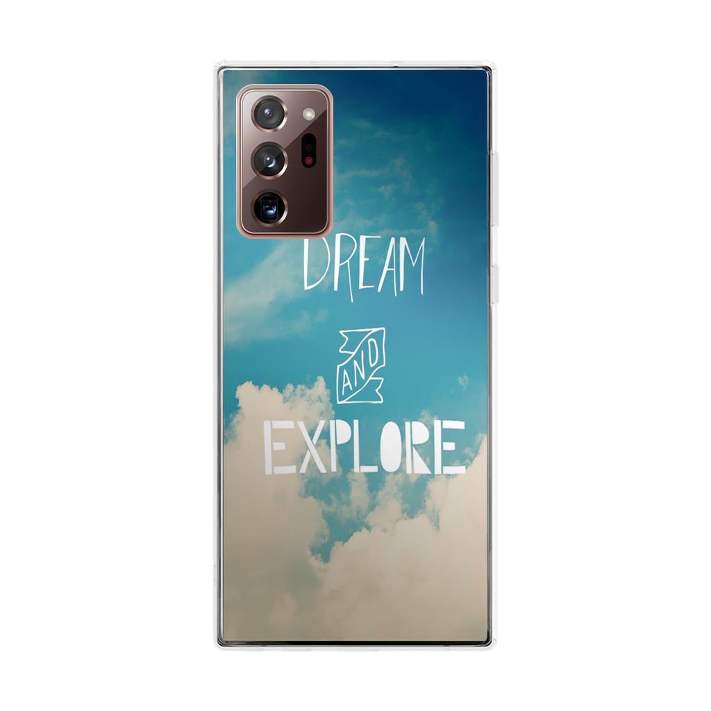 Dream and Explore Galaxy Note 20 Ultra Case