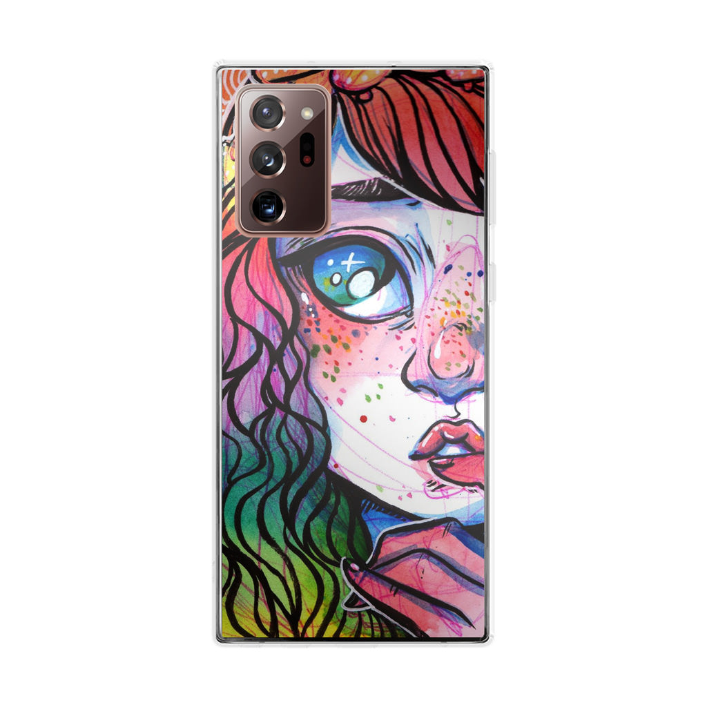 Eyes And Braids Galaxy Note 20 Ultra Case