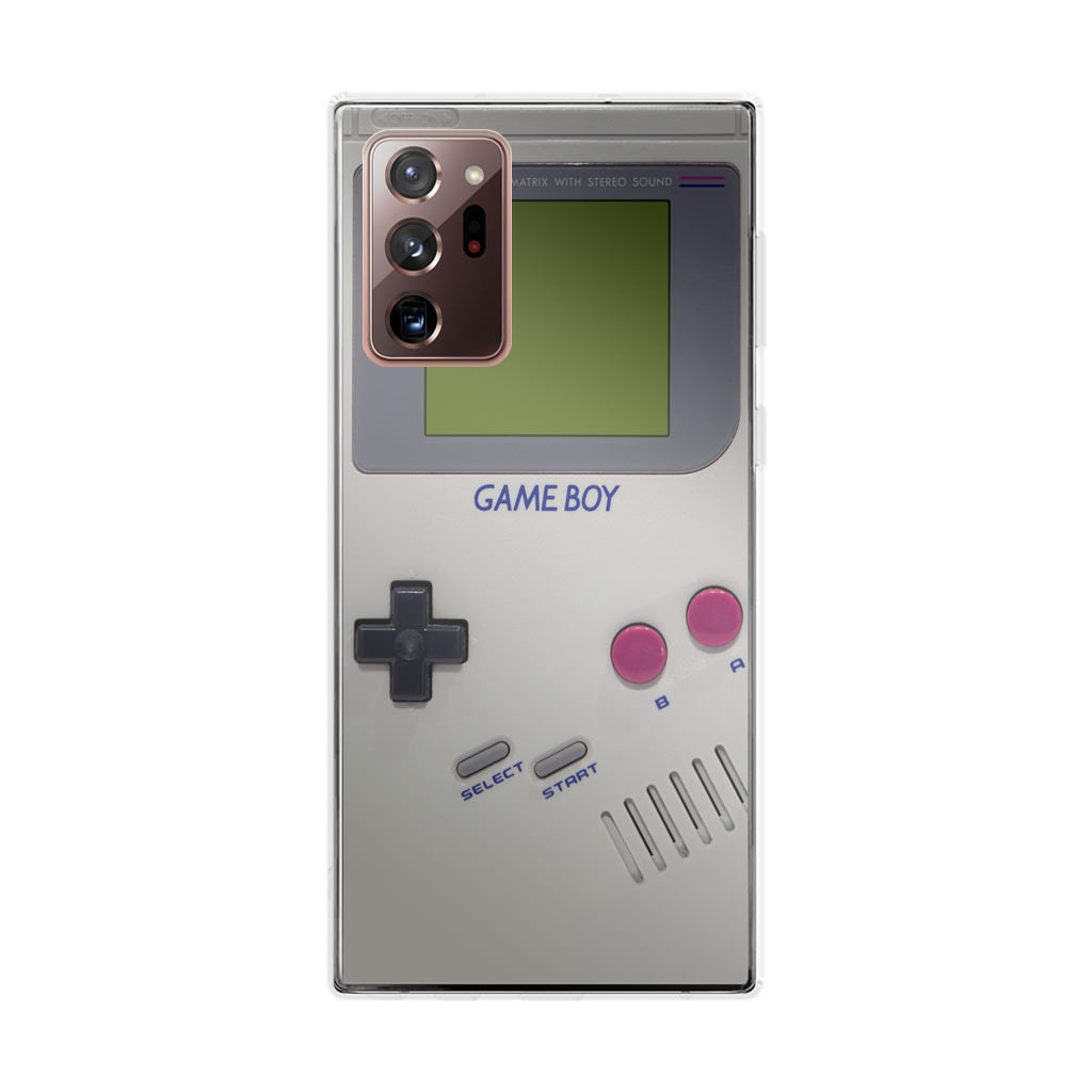 Game Boy Grey Model Galaxy Note 20 Ultra Case