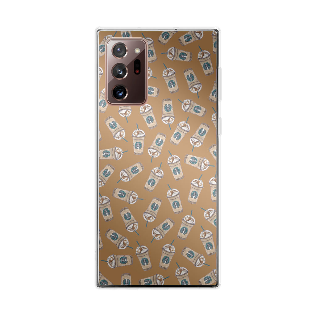 Iced Cappuccinos Lover Pattern Galaxy Note 20 Ultra Case
