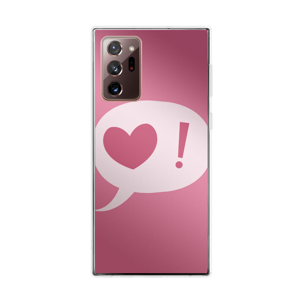 Love Pink Galaxy Note 20 Ultra Case