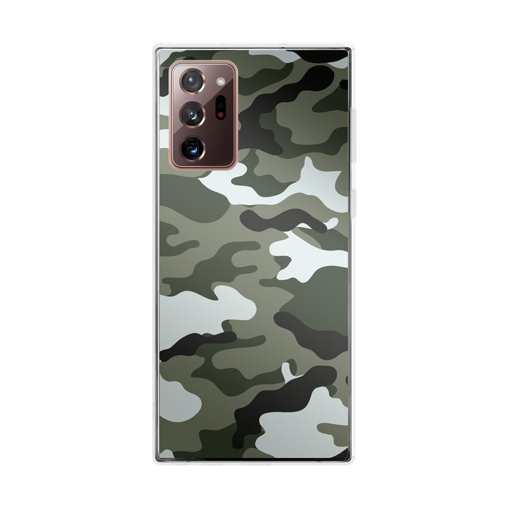 Military Green Camo Galaxy Note 20 Ultra Case