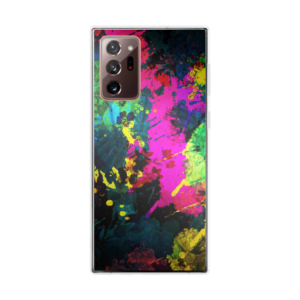 Mixture Colorful Paint Galaxy Note 20 Ultra Case