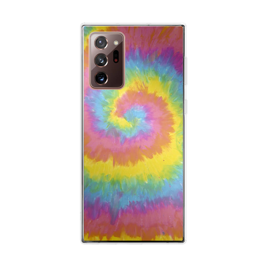 Pastel Rainbow Tie Dye Galaxy Note 20 Ultra Case