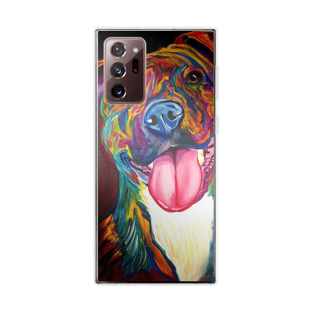 Pitbull Painting Art Galaxy Note 20 Ultra Case