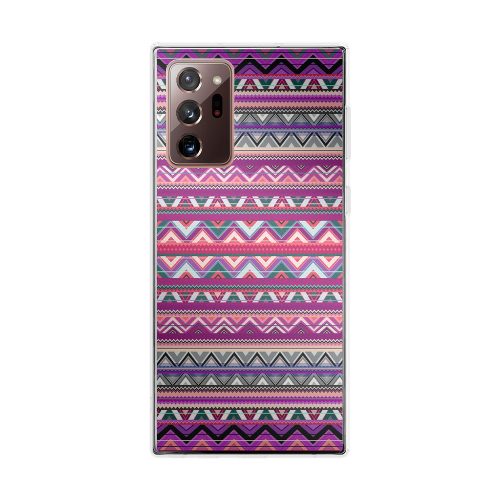 Purple Aztec Art Galaxy Note 20 Ultra Case