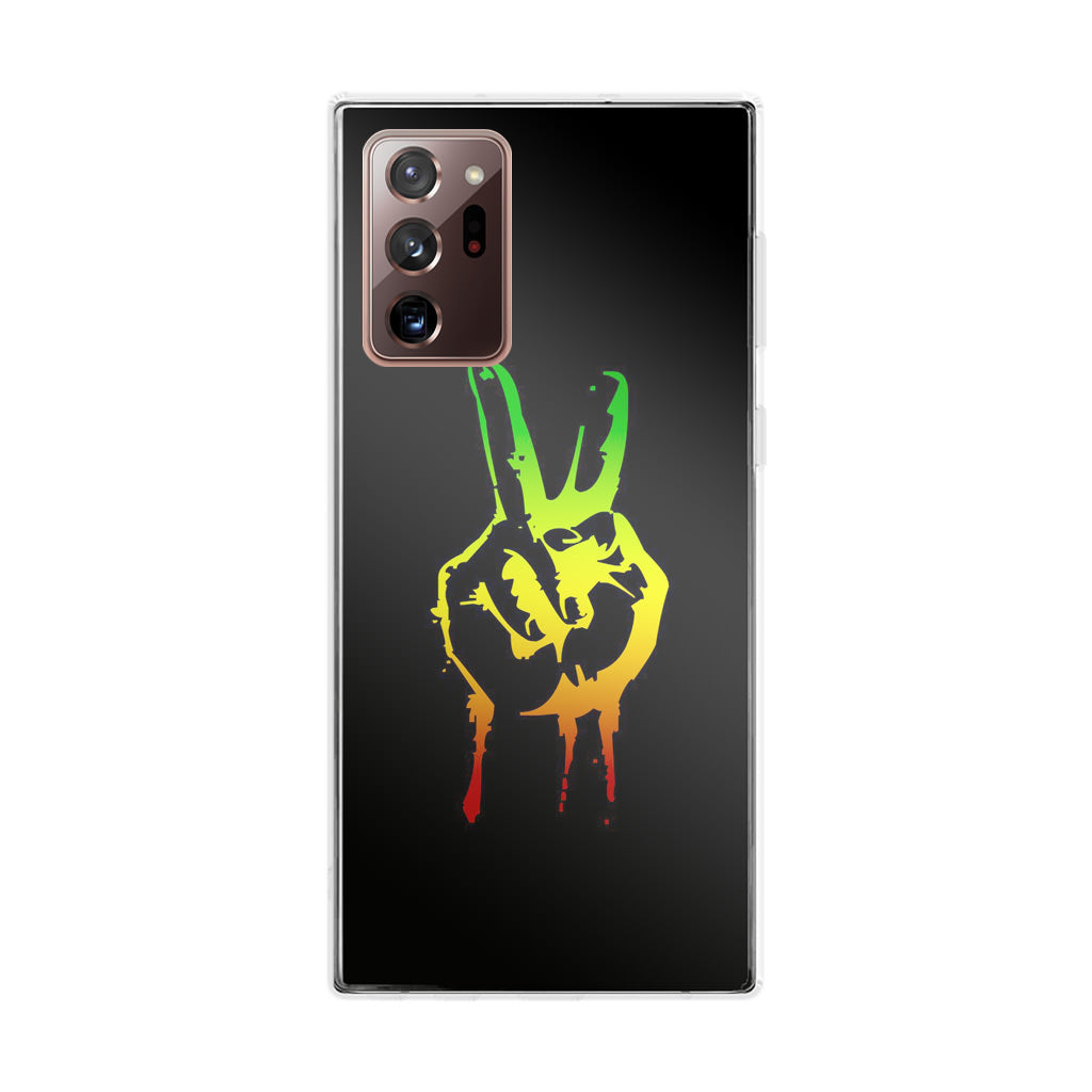 Reggae Peace Galaxy Note 20 Ultra Case