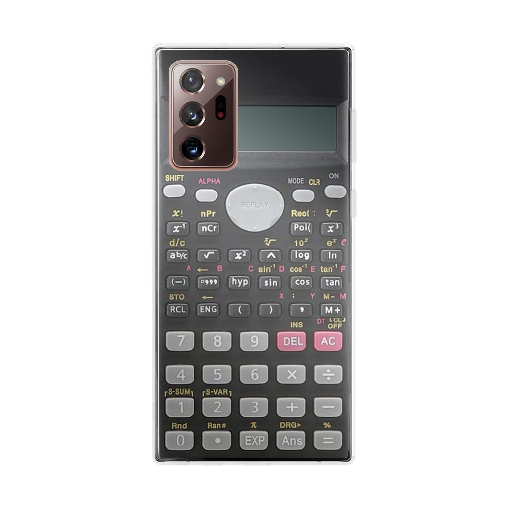 Scientific Calculator Design Galaxy Note 20 Ultra Case