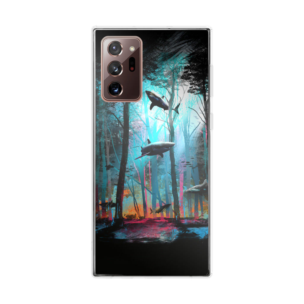 Shark Forest Galaxy Note 20 Ultra Case