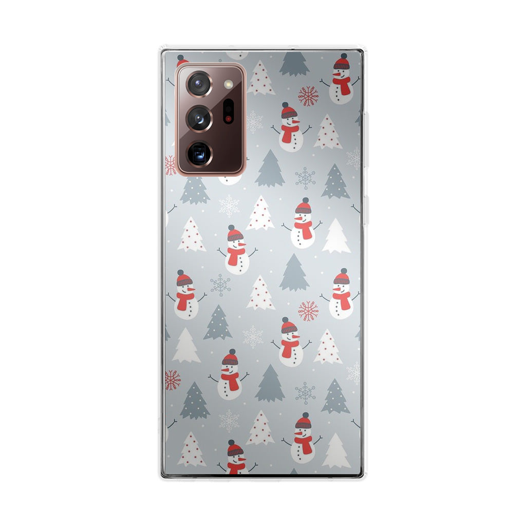 Snowmans Pattern Galaxy Note 20 Ultra Case