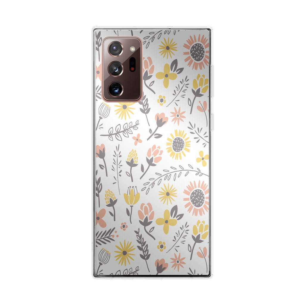 Spring Things Pattern Galaxy Note 20 Ultra Case